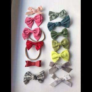 Lot of Little Poppy Co Bows